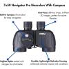 imageSteiner 7x50 Navigator Pro Binoculars with 7X Magnification High Contrast Optics Floating Prism System SportsAuto Focus Delivers Excellent Image Clarity with CompassWith Compass