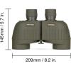 imageSteiner MilitaryMarine Series Binoculars Lightweight Tactical Precision Optics for Any Situation Waterproof Green 7x507x50