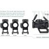 imageSteiner T1Xi Red Dot Sight 1x24mm for Tactical Shooting Hunting Illuminated 2 MOA Reticle PicatinnyStyle Mount Included 50000 Hours of Battery Life Waterproof Fogproof