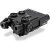 imageSteiner eOptics DBALA3 Dual Beam Aiming Laser Advanced GeneralPurpose MultiFunction Laser Sight with Visible and IR Beams and Infrared LED Illuminator Green Laser Black