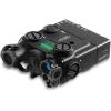 imageSteiner eOptics DBALA3 Dual Beam Aiming Laser Advanced GeneralPurpose MultiFunction Laser Sight with Visible and IR Beams and Infrared LED Illuminator Green Laser Black