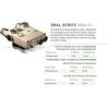 imageSteiner eOptics DBALA3 Dual Beam Aiming Laser Advanced GeneralPurpose MultiFunction Laser Sight with Visible and IR Beams and Infrared LED Illuminator Green Laser Black