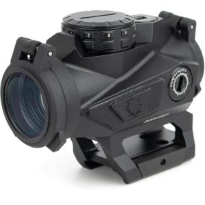 imageSteiner T1Xi Red Dot Sight 1x24mm for Tactical Shooting Hunting Illuminated 2 MOA Reticle PicatinnyStyle Mount Included 50000 Hours of Battery Life Waterproof Fogproof